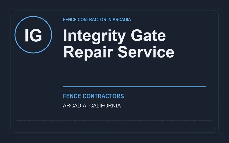 Integrity Gate Repair Service in Arcadia, California