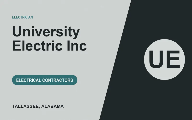 University Electric Inc in Tallassee, Alabama