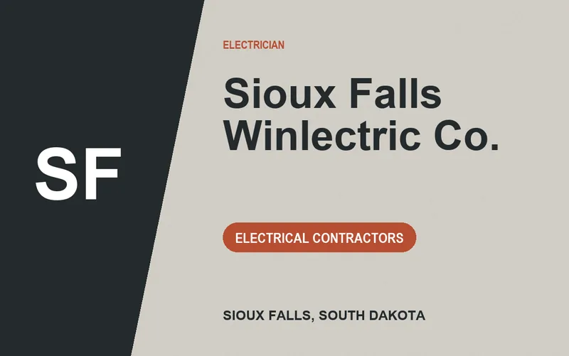 Sioux Falls Winlectric Co. in Sioux Falls, South Dakota