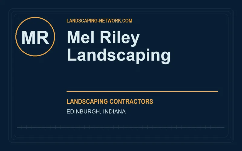 Mel Riley Landscaping in Edinburgh, Indiana