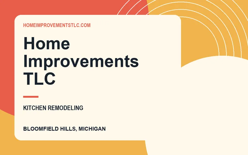 Home Improvements TLC in Bloomfield Hills, Michigan