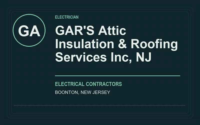 GAR'S Attic Insulation & Roofing Services Inc, NJ in Boonton, New Jersey