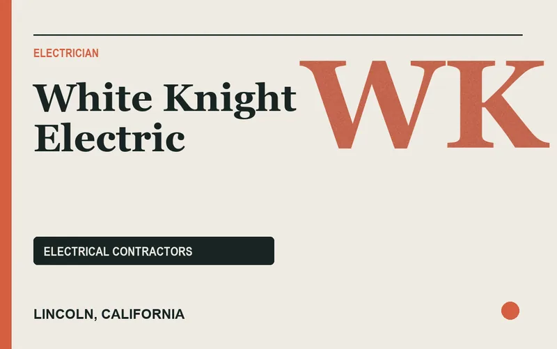 White Knight Electric in Lincoln, California