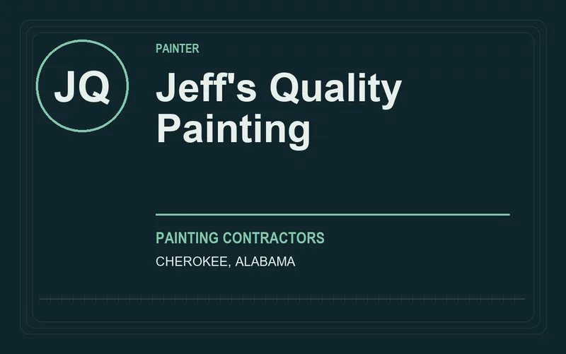 Jeff's Quality Painting in Cherokee, Alabama