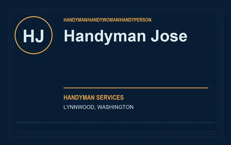 Handyman Jose in Lynnwood, Washington