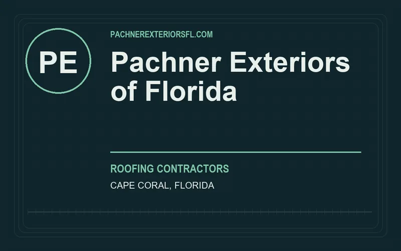 Pachner Exteriors of Florida in Cape Coral, Florida