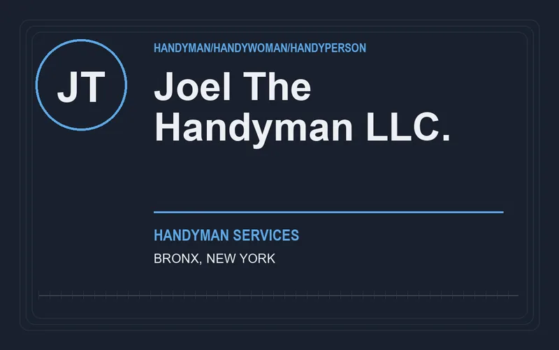 JOEL THE HANDYMAN LLC. in Bronx, New York
