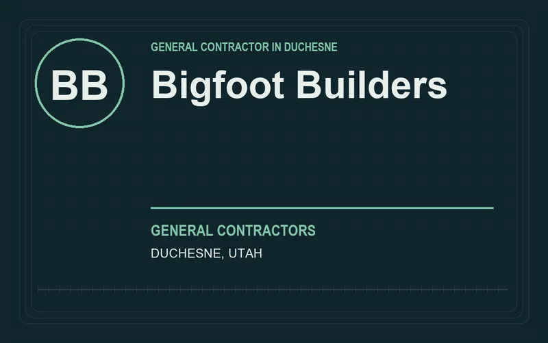Bigfoot Builders in Duchesne, Utah