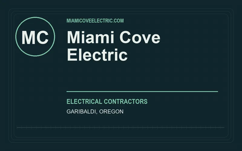 Miami Cove Electric in Garibaldi, Oregon
