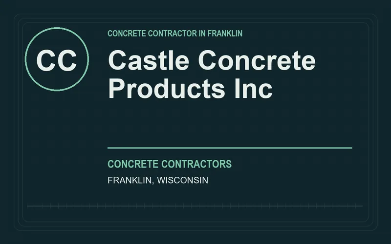 Castle Concrete Products Inc in Franklin, Wisconsin