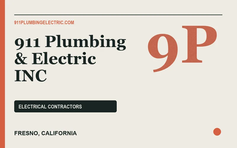 911 Plumbing & Electric INC in Fresno, California