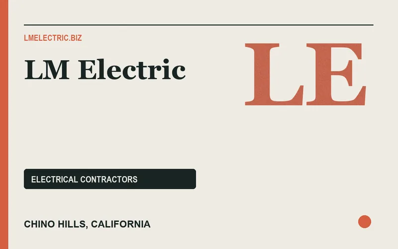 LM Electric in Chino Hills, California