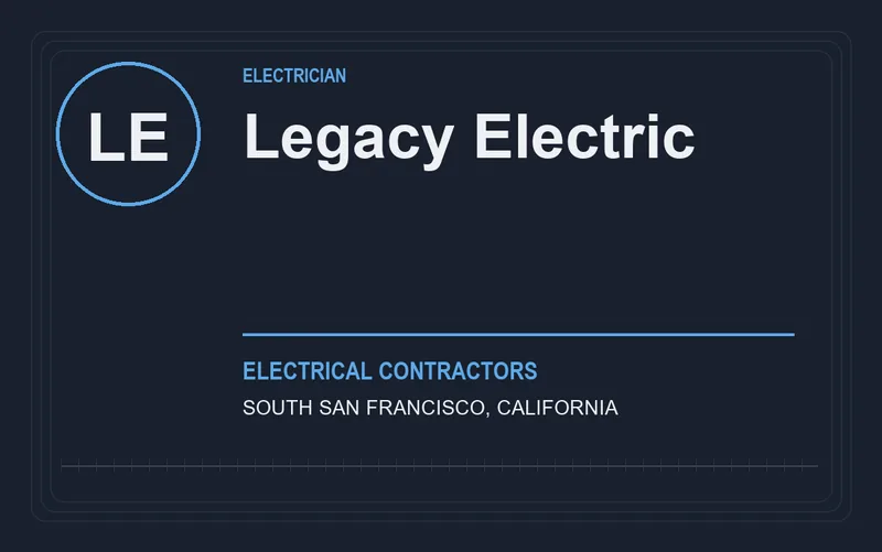 Legacy Electric in South San Francisco, California