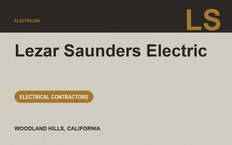 Lezar Saunders Electric in Woodland Hills, California