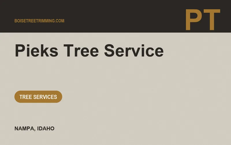 Pieks Tree Service in Nampa, Idaho