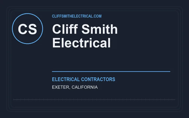Cliff Smith Electrical in Exeter, California