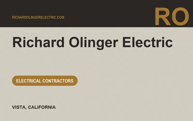 Richard Olinger Electric in Vista, California
