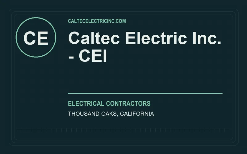 Caltec Electric Inc. - CEI in Thousand Oaks, California