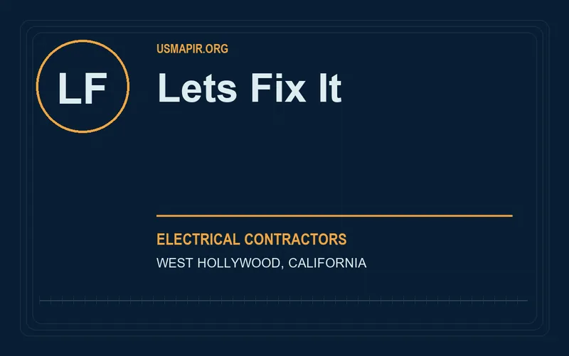 lets fix it in West Hollywood, California