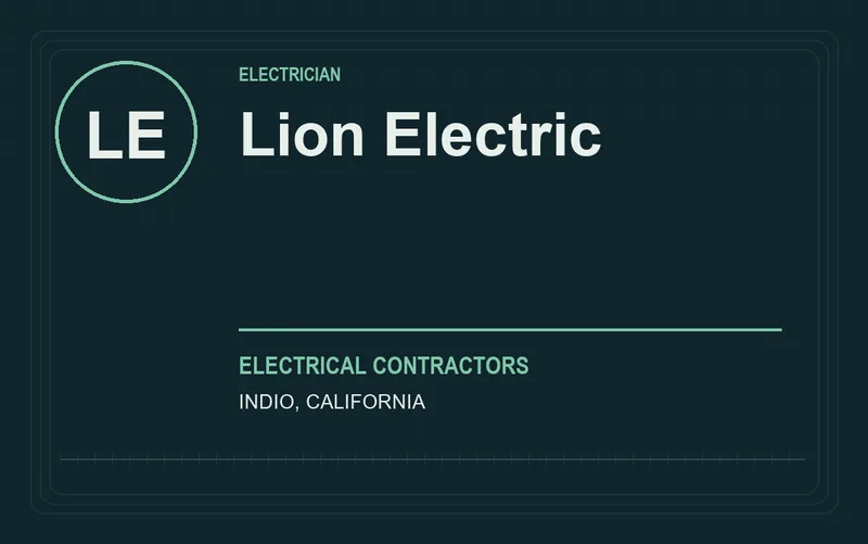 Lion Electric in Indio, California