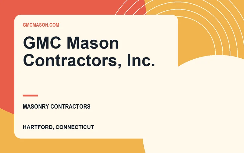 GMC Mason Contractors, Inc. in Hartford, Connecticut