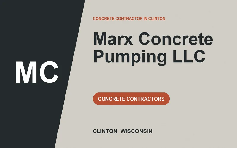 Marx Concrete Pumping LLC in Clinton, Wisconsin