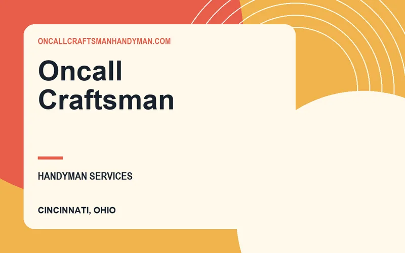 Oncall Craftsman in Cincinnati, Ohio