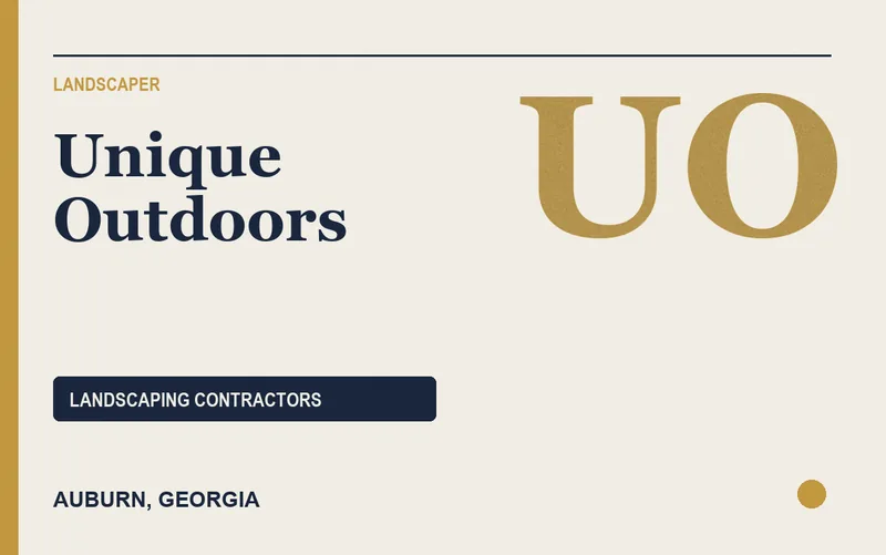 Unique Outdoors in Auburn, Georgia
