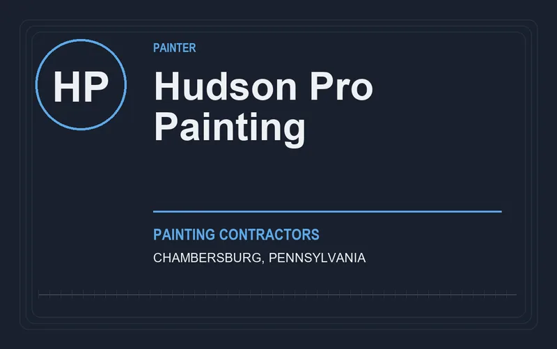 Hudson Pro Painting in Chambersburg, Pennsylvania