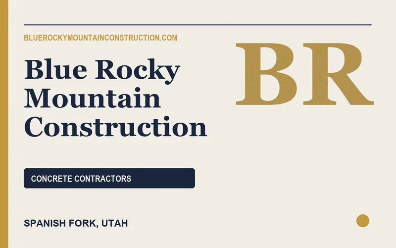 Blue Rocky Mountain Construction in Spanish Fork, Utah