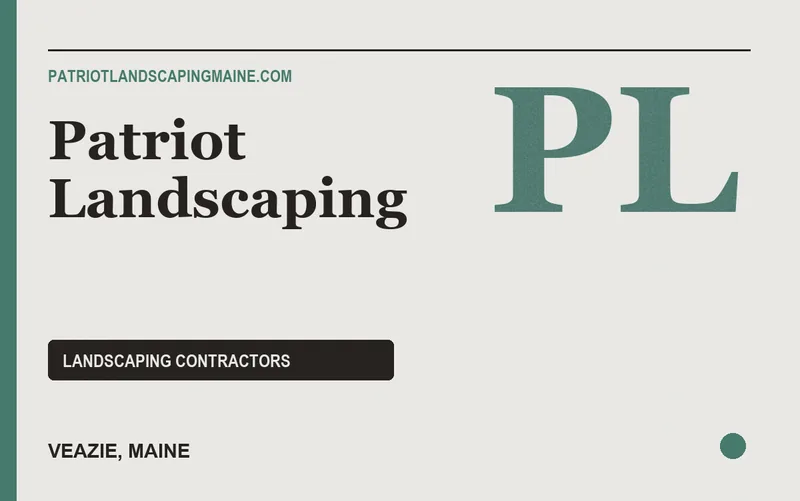 Patriot Landscaping in Veazie, Maine