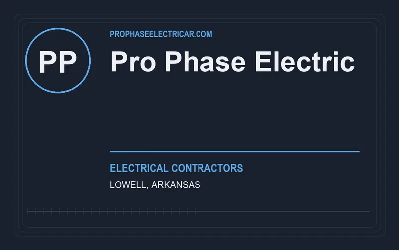 Pro Phase Electric in Lowell, Arkansas