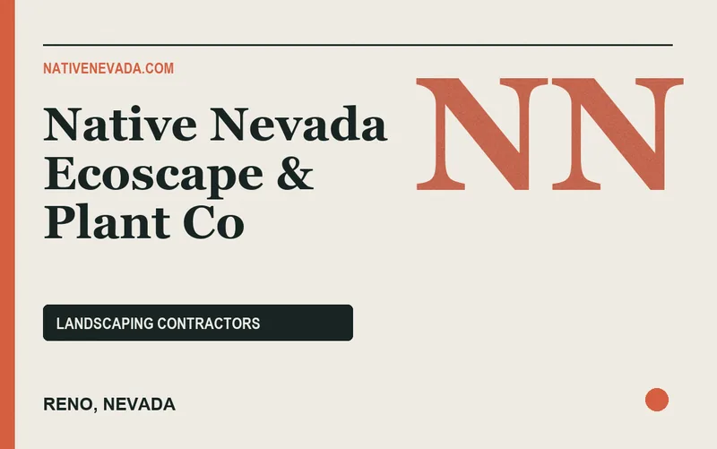 Native Nevada Ecoscape & Plant Co in Reno, Nevada