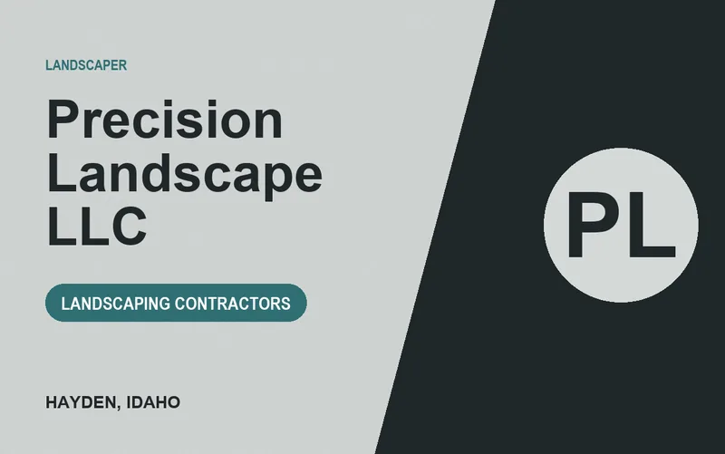 Precision Landscape LLC in Hayden, Idaho