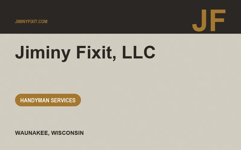 Jiminy Fixit, LLC in Waunakee, Wisconsin