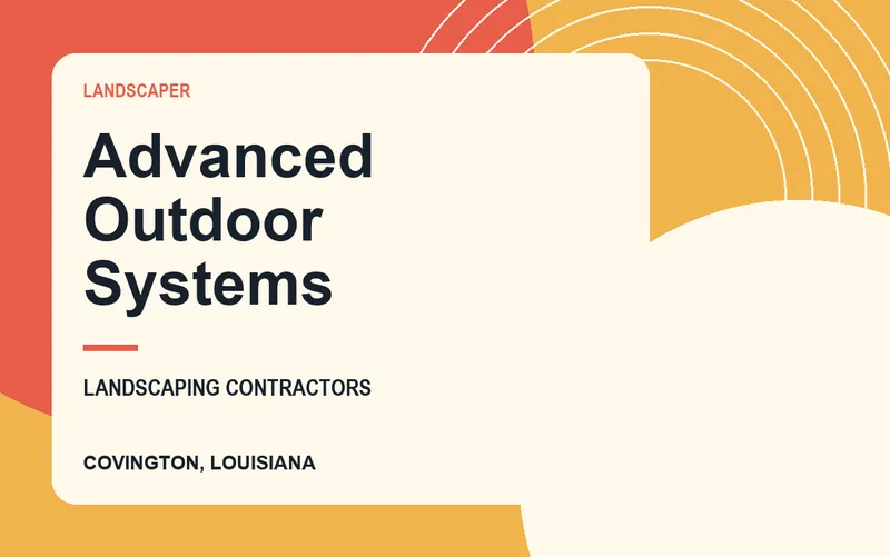 Advanced Outdoor Systems in Covington, Louisiana