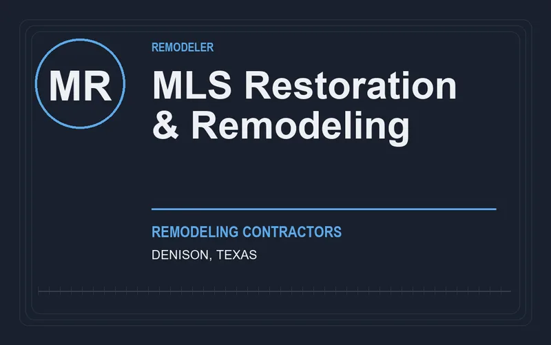 MLS Restoration & Remodeling in Denison, Texas