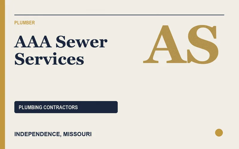 AAA Sewer Services in Independence, Missouri