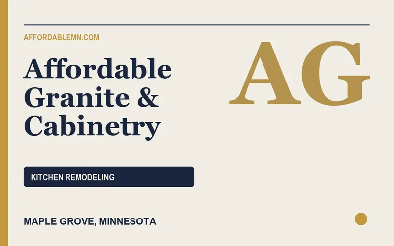 Affordable Granite & Cabinetry in Maple Grove, Minnesota