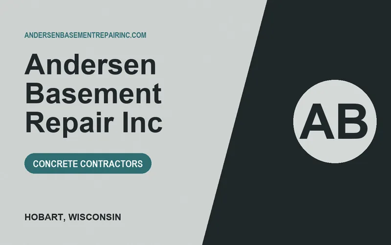 Andersen Basement Repair Inc in Hobart, Wisconsin