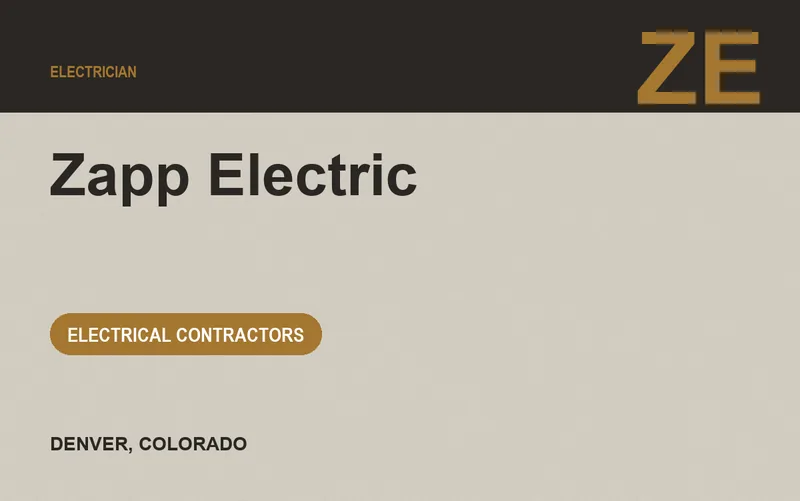 Zapp Electric in Denver, Colorado
