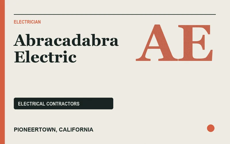 Abracadabra Electric in Pioneertown, California