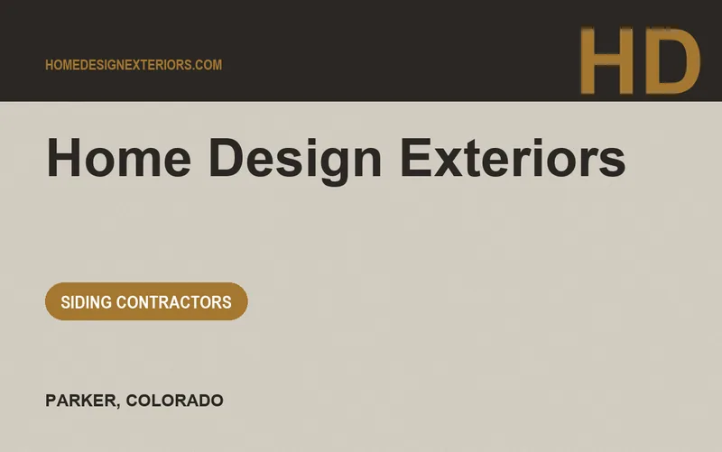 Home Design Exteriors in Parker, Colorado