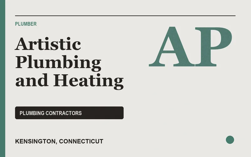 Artistic Plumbing and Heating in Kensington, Connecticut