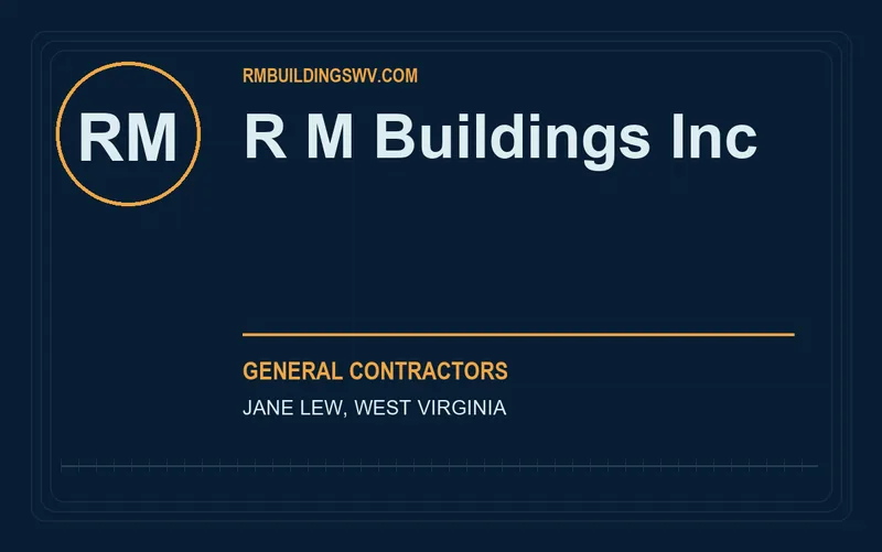 R M Buildings Inc in Jane Lew, West Virginia