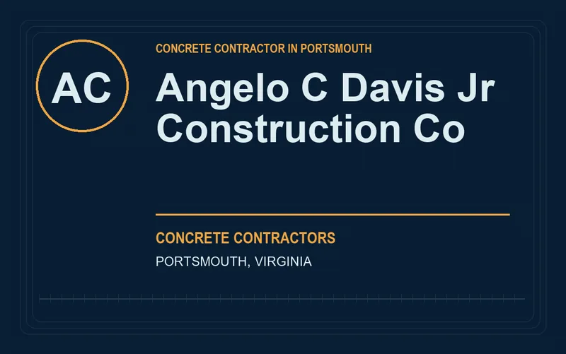 Angelo C Davis Jr Construction Co in Portsmouth, Virginia