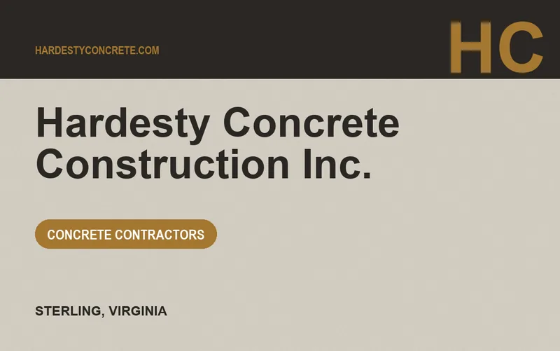 Hardesty Concrete Construction Inc. in Sterling, Virginia