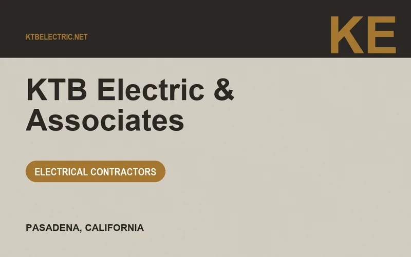 KTB Electric & Associates in Pasadena, California