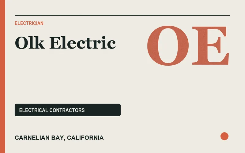Olk Electric in Carnelian Bay, California