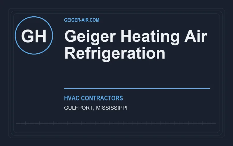 Geiger Heating Air Refrigeration in Gulfport, Mississippi